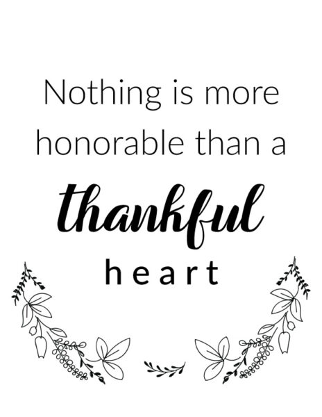 thankful heart quotes
