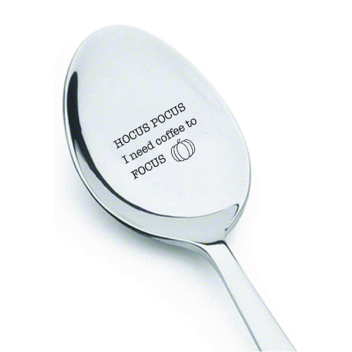 Halloween Hocus Pocus Engraved Spoon