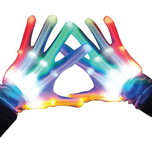 Fun Colorful Lighted Gloves