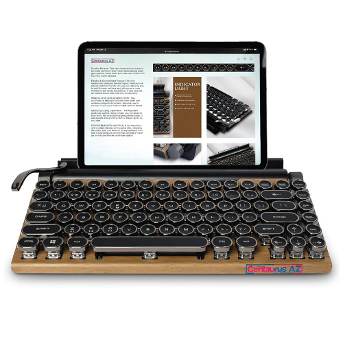 Typewriter Style Wireless Keyboard
